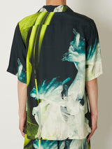 SILK OPEN COLLAR SHIRTS