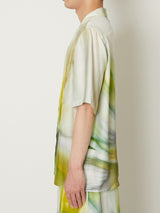 SILK OPEN COLLAR SHIRTS