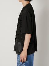 RUFFLE PRINT T-SHIRTS