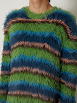 FUR KNIT PULLOVER