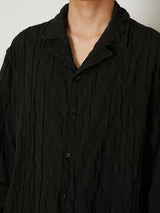COTTON PLEATS SHIRT