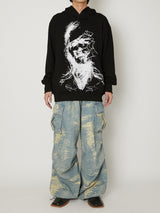 DRAWING EMBROIDERY HOODIE