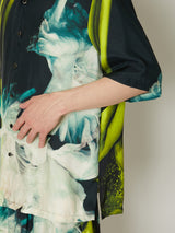 SILK OPEN COLLAR SHIRTS