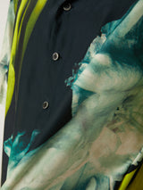 SILK OPEN COLLAR SHIRTS