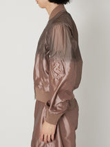 SHEER GRADATION MA-1 BLOUSON