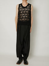 ALL EMBROIDERY TANK TOP