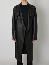 Unlined Sheep Leather Coat