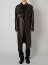 Unlined Sheep Leather Coat