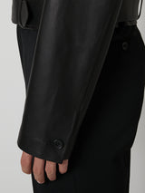 Unlined Sheep Leather Jacket