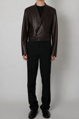 Unlined Sheep Leather Jacket