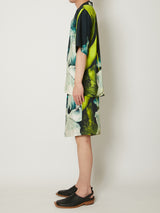 SILK OPEN COLLAR SHIRTS