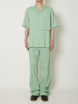 CREPE OPEN COLLAR SHIRTS