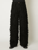 SHAGGY DENIM PANTS
