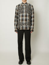 CHECK EMBROIDERY SHIRTS