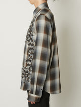 CHECK EMBROIDERY SHIRTS