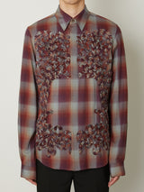 CHECK EMBROIDERY SHIRTS