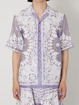 SHEER BANDANA SHORT SLEEVE SHIRT