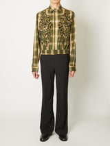 EMBROIDERED BLOUSON SHIRT