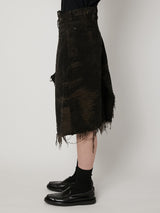TAAKK DENIM WRAP SKIRT