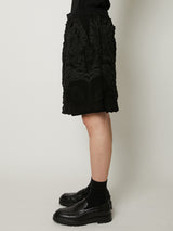 MESH EMBROIDERY SHORTS