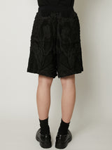 MESH EMBROIDERY SHORTS