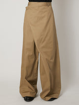 DECONSTRUCTED CHINO PANTS - TAAKK