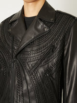 LEATHER RIDERS JACKET - TAAKK