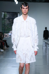 MESH EMBROIDERY SHORTS - TAAKK