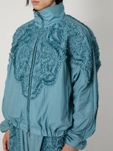 SCULPTURAL EMBROIDERY TRACK BLOUSON - TAAKK