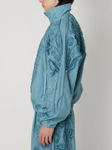 SCULPTURAL EMBROIDERY TRACK BLOUSON - TAAKK