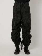 SHEER BANDANA PARACHUTE PANTS - TAAKK