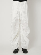 SHEER BANDANA PARACHUTE PANTS - TAAKK