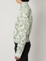 SHEER PAISLEY REGULAR SHIRT - TAAKK