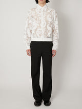 SHEER PAISLEY REGULAR SHIRT - TAAKK
