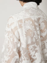 SHEER PAISLEY REGULAR SHIRT - TAAKK