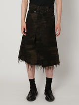 TAAKK DENIM WRAP SKIRT - TAAKK