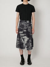 TAAKK DENIM WRAP SKIRT - TAAKK
