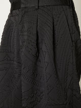 TEXTURED SHRINKAGE TROUSERS - TAAKK
