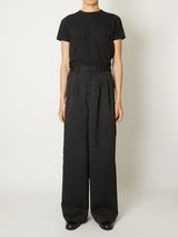 TEXTURED SHRINKAGE TROUSERS - TAAKK