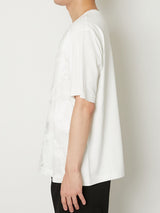 TRANSPARENT FLOWER T LAYERED T-SHIRTS - TAAKK