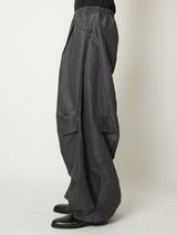 TUCKED BALLOON DENIM - TAAKK