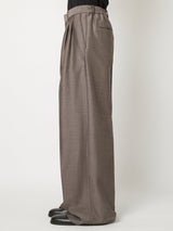 TWO-TUCK WIDE TROUSERS - TAAKK