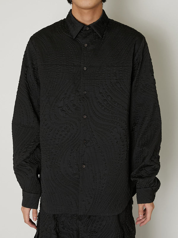 SHRINK QUILTING SHIRT