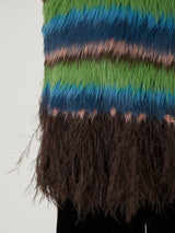 FUR KNIT PULLOVER