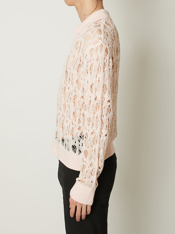 PERFORATED KNIT