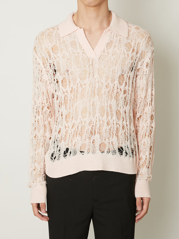 PERFORATED KNIT