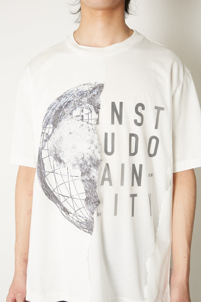 EARTH BURNING LAYERED TEE