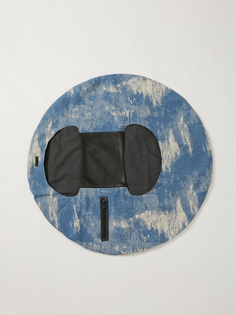 TAAKK DENIM CIRCLE BAG ----MIDDLE SIZE BAG  80CM x80CM