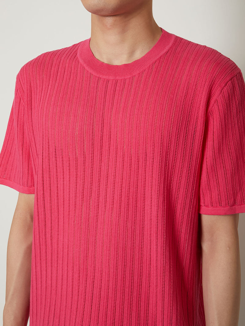 BASIC KNIT T-SHIRTS