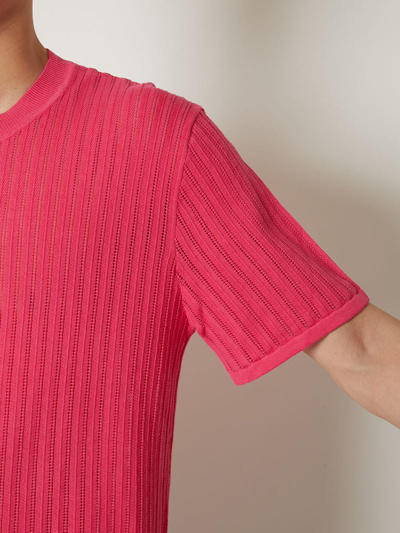 BASIC KNIT T-SHIRTS
